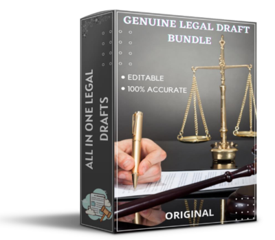 5200+ Legal Draft Bundle (All Drafts in MS Word Files)