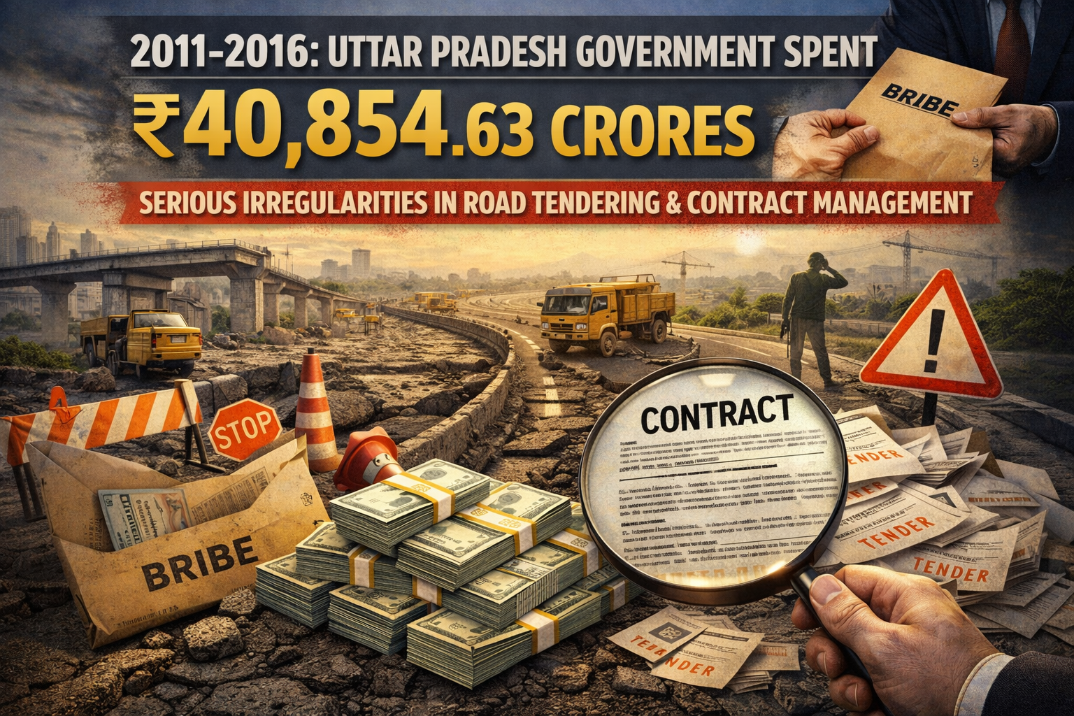 Uttar Pradesh state government spent ₹40,854.63 crores