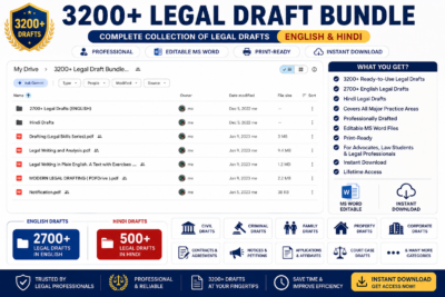 3200+ Legal Draft Bundle