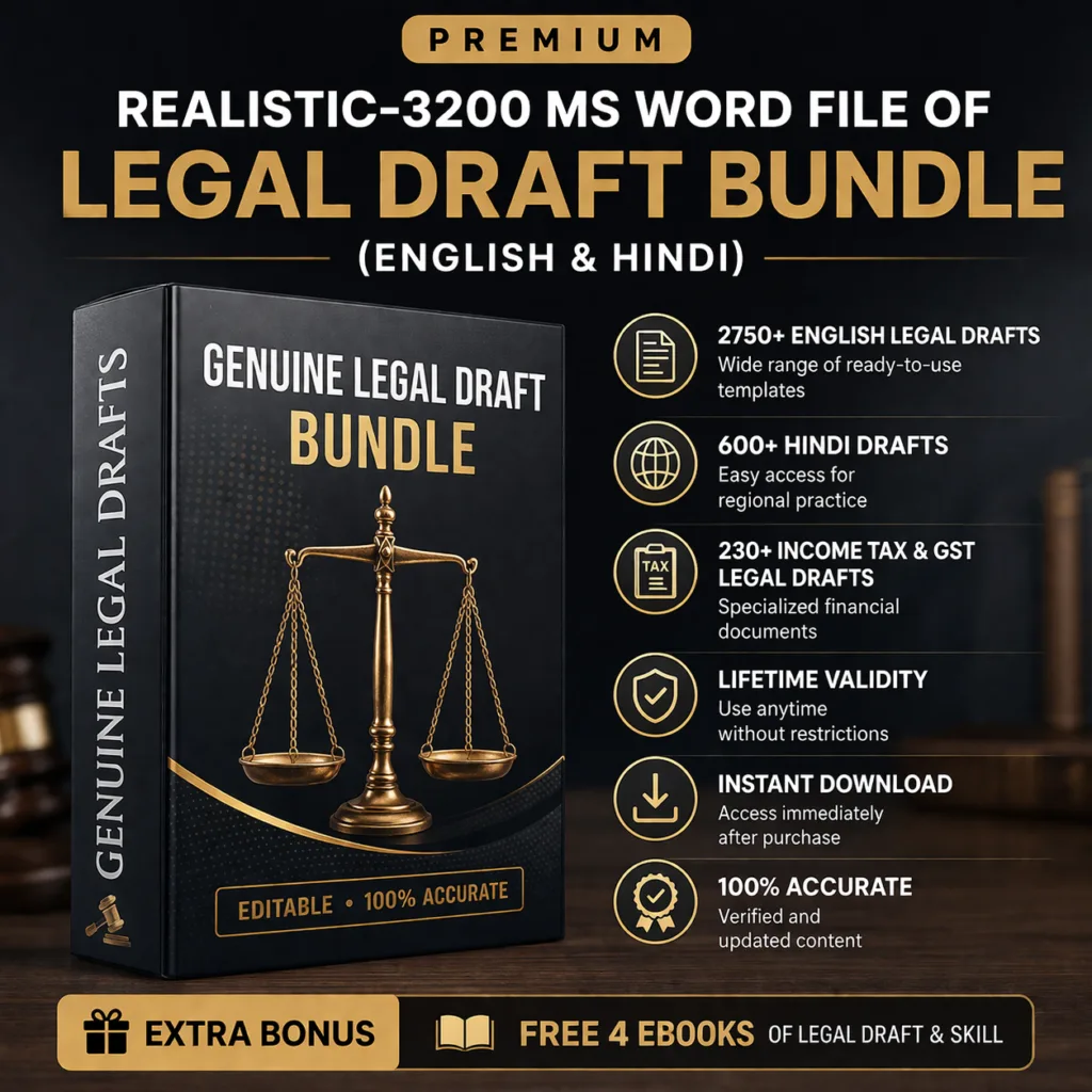 3200+ Legal Draft Bundle - English & Hindi