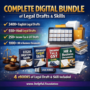 5200+ legal draft bundle in MS Word format for advocates and legal professionals in India