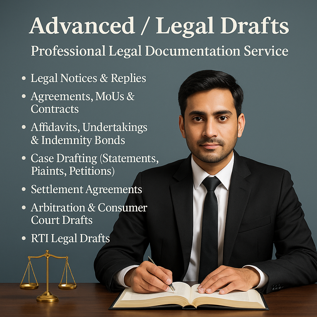 Advanced Legal Drafts