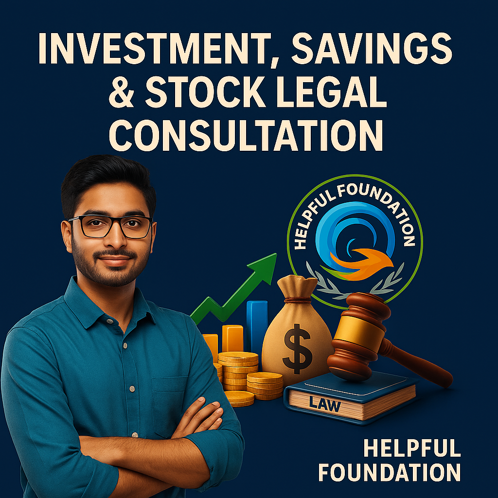 Investment, Savings & Stock Legal Consultation