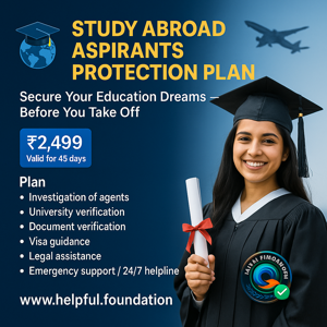 STUDY ABROAD ASPIRANTS PROTECTION PLAN