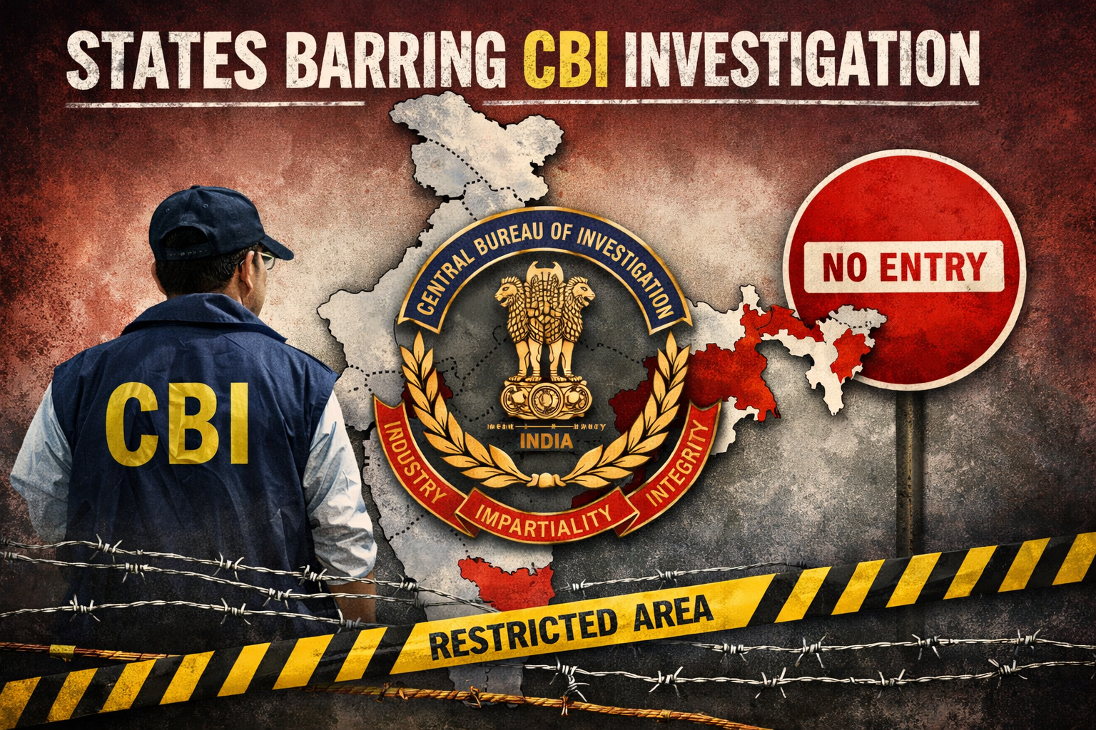 States Barring CBI Investigation