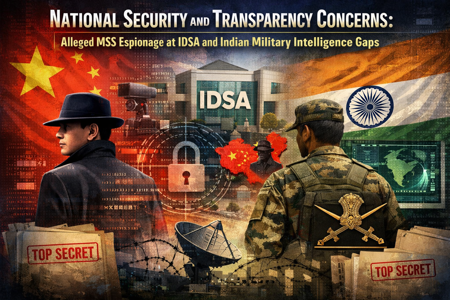 National Security and Transparency Concerns: Alleged MSS Espionage at IDSA and Indian Military Intelligence Gaps