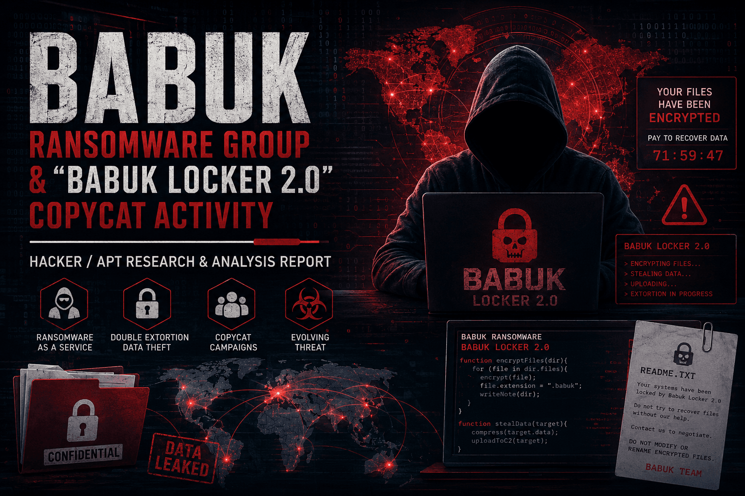 Babuk Ransomware Group & “Babuk Locker 2.0” Copycat Activity