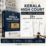 Kerala High Court Civil Drafts Bundle – 25+ Ready-to-Use Legal Templates