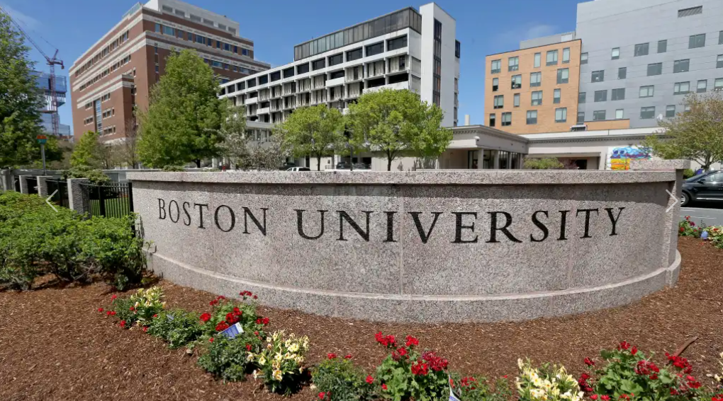 Boston University campus in Boston, Massachusetts, United States.