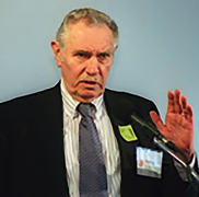 Hermann F. Eilts, former U.S. Ambassador, military intelligence veteran, and founder of Boston University's Center for International Relations.